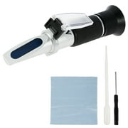 NUAHRHY Brix Refractometer Aluminium Honey Refractometer with Digital Display Efficient Precise Measurement Brix Refractometer Flexible Easy to Use Honey Refractometer Suitable for Juices