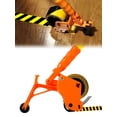 thumbnail image 1 of NUAHRHY Floor Tape Applicator, Hand Applicators, Manual Push Tape Marking Roller, Reusable Tape Roller for Driveway Aisle Ground Marking Flag, 1 of 10