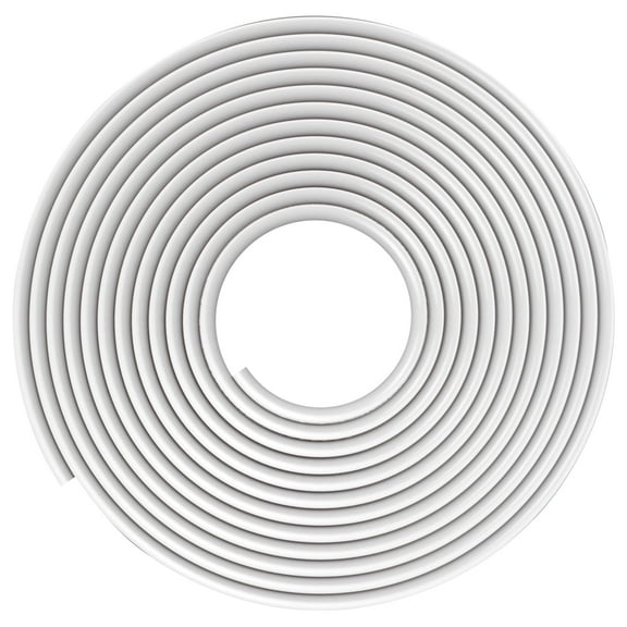 NUAHRHY Wall Cord Hider Self Adhesive Wall Cable Concealer Flexible Cable Hider Cover White Wire Cover Raceway Wall Cord Cover Hider 4/6/8 Meter for Hiding Cable