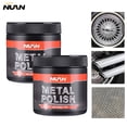 thumbnail image 1 of NUAN 2PCS Metal Polish 7oz Metal Restorer and Protectant for Chrome Aluminum Stainless Steel, Cars, 1 of 8