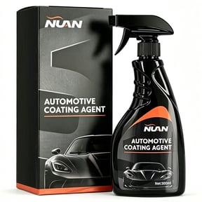 NUAN 300ml Custom Car Coating, Nano Ceramic Coating for Vehicle Paint Protection, Hydrophobic & Gloss Enhancer, Scratch Resistant, Easy Application