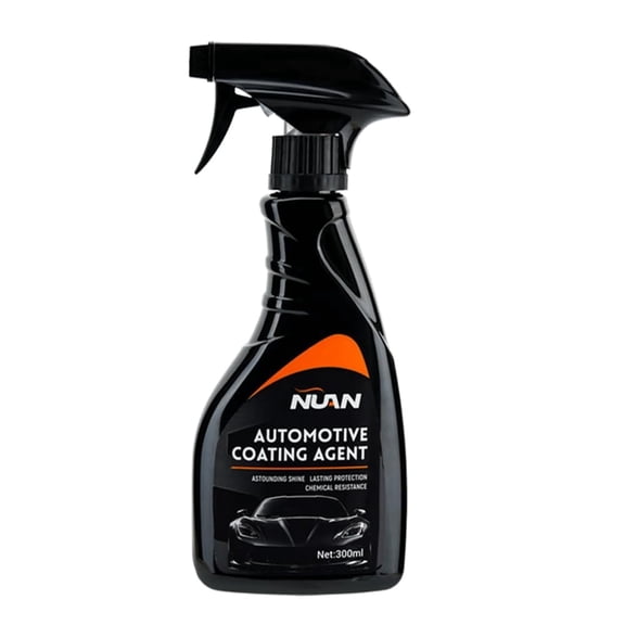 NUAN 300ml Custom Car Coating, Nano Ceramic Coating for Vehicle Paint Protection, Hydrophobic & Gloss Enhancer, Scratch Resistant, Easy Application
