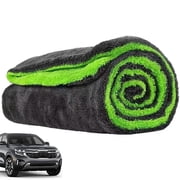 NUAN Car Drying Towel, 36”x24” Microfiber Car Cleaning Towel, 1400GSM Super Absorbent, Scratch-Free