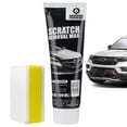 thumbnail image 1 of NUAN Car Scratch Removal Wax, Universal Premium Polishing Compound for Deep Scratches, 4 fl oz (120 ML), with Sponge and Cloth,White, 1 of 6