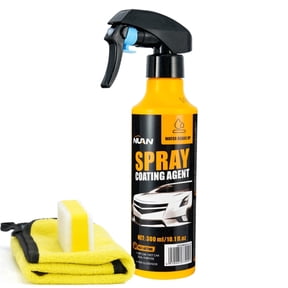 NUAN Nano Car Coating Spray Kit, 300ml Hydrophobic Ceramic Paint for Vehicle Shine & Car Protection