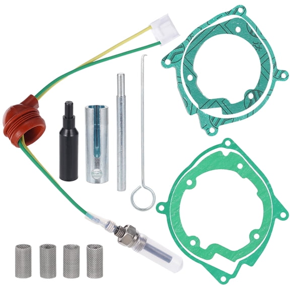 NUAO Glow Plug Repair Kit 12V, 2KW and 5KW 12 PCS Diesel Heater Repair Set Perfectly Compatible with Parking Heater, RV, Car, Truck, Boat and Camper
