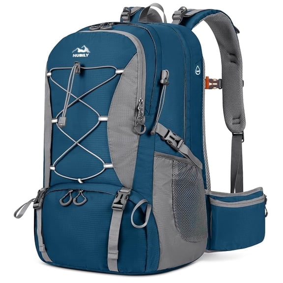 NUBILY 50L Hiking Backpack Waterproof Camping Backpack for Men Women Lightweight HIking Daypack Outdoor Travel Daypack