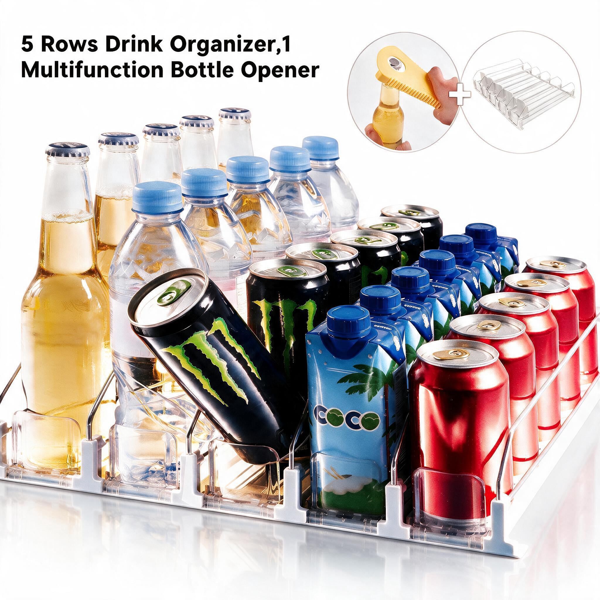 Drink Organizer for Home Storage Solutions