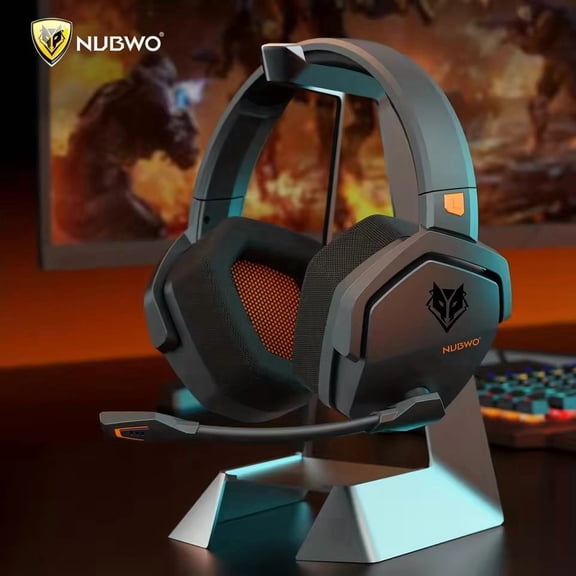 NUBWO G06 2.4GHz Wireless Gaming Headset for Mac with Microphone