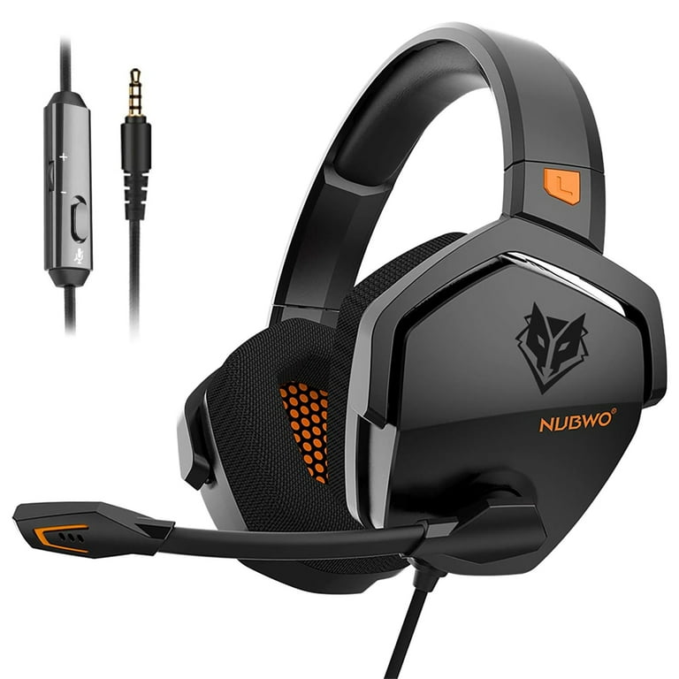 NUBWO N16 Gaming Headset - Noise Canceling Mic, Stereo Sound, and  Comfortable Design for PS5, PS4, Xbox One, Switch, PC, Laptop, and Mac