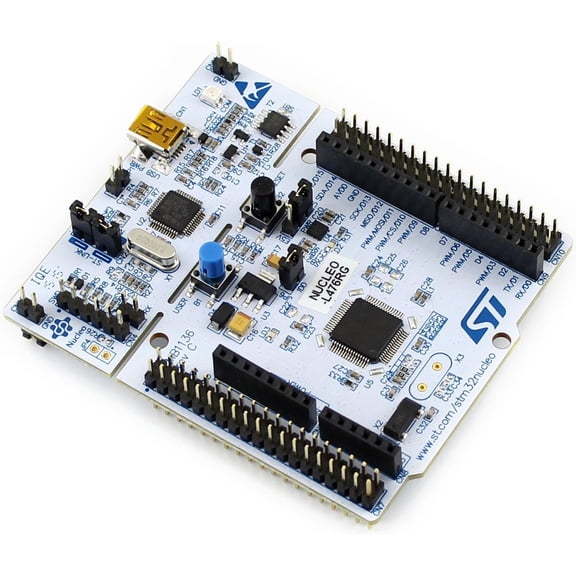 NUCLEO-L476RG STM32 Nucleo-64 Development Board with STM32L476RGT6 MCU integrates The ST-LINK/V2-1 debugger and Programmer