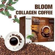 NUGEN Bloom Collagen Coffee -Pure organic coffee，(10 bags/box)