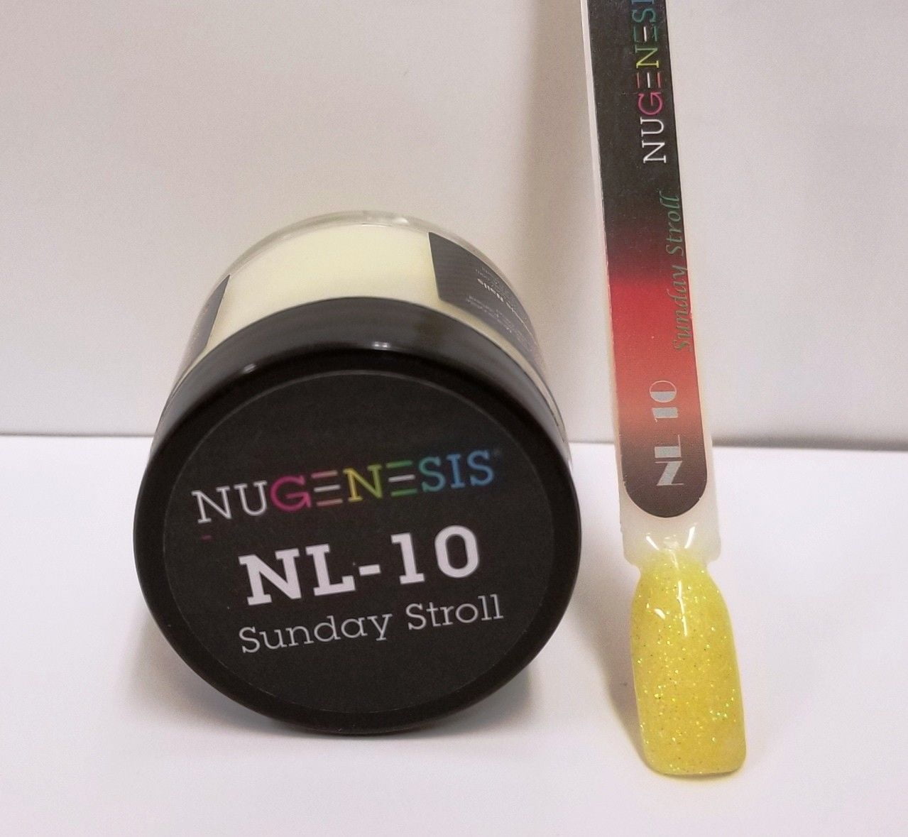 NUGENESIS Nail Color Dip Dipping Powder 1.5oz/jar - NL10 SUNDAY STROLL