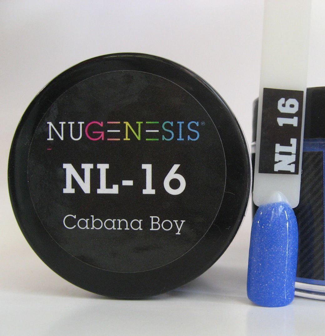 NUGENESIS Nail Color Dip Dipping Powder 1.5oz/jar - NL16 CABANA BOY