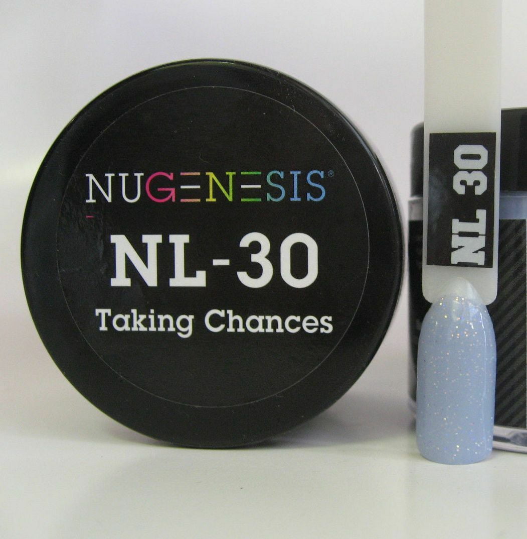 NUGENESIS Nail Color Dip Dipping Powder 1.5oz/jar - NL30 TAKING CHANCES