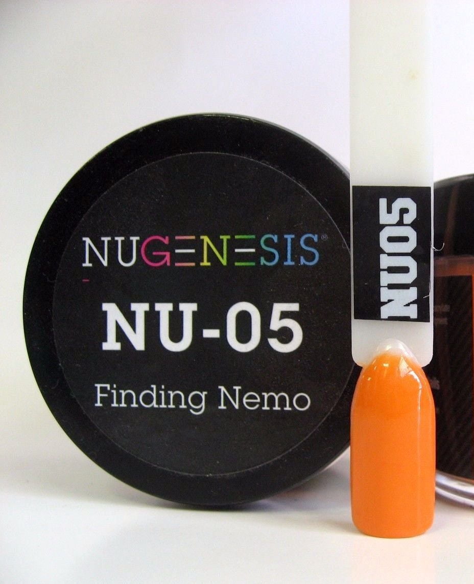 NUGENESIS Nail Color Dip Dipping Powder 1.5oz/jar - NU05 Finding Nemo