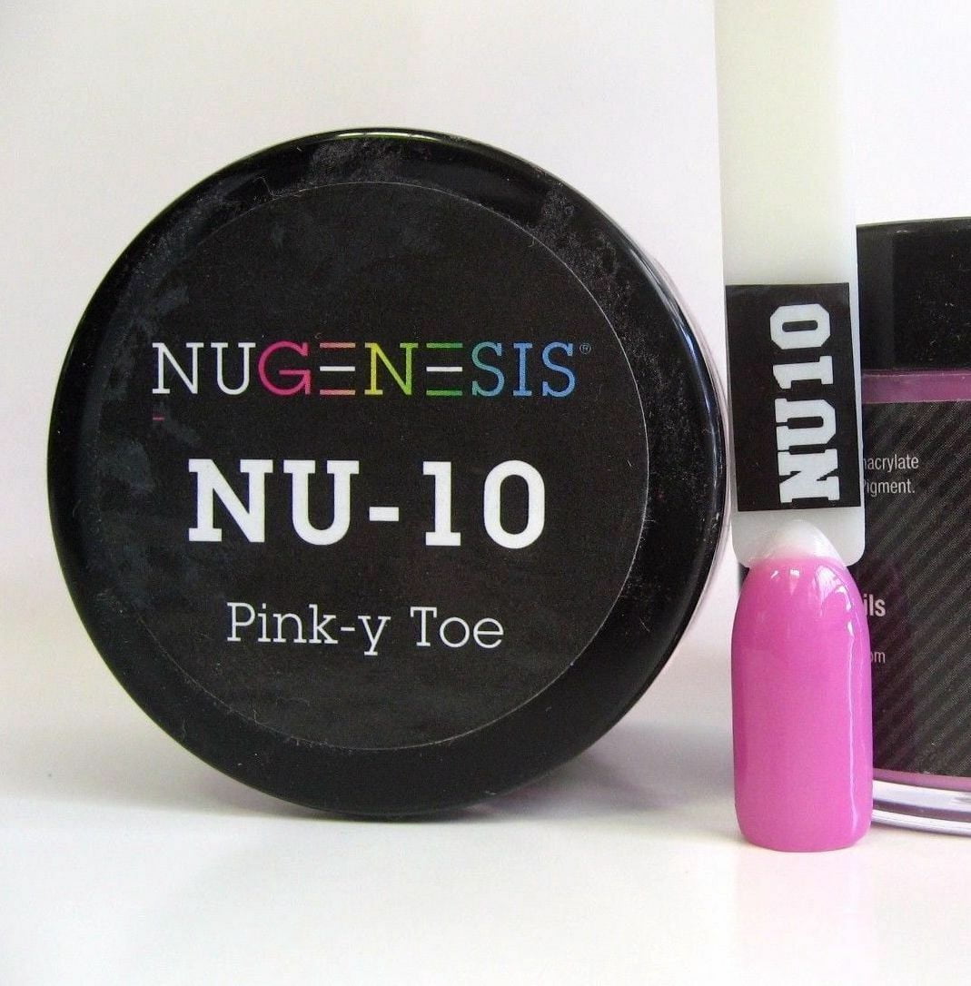 NUGENESIS Nail Color Dip Dipping Powder 1.5oz/jar - NU10 Pink-y-toe