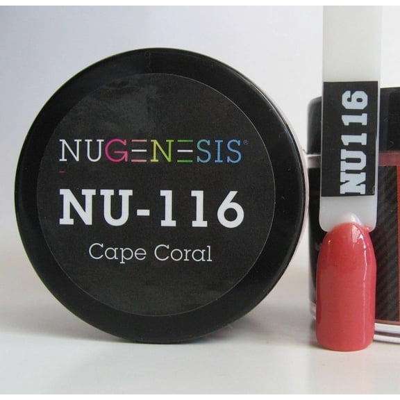 NUGENESIS Nail Color Dip Dipping Powder 1.5oz/jar - NU116 Cape Coral