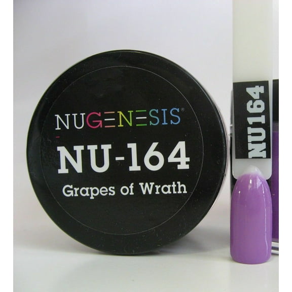 NUGENESIS Nail Color Dip Dipping Powder 1.5oz/jar - NU164 Grapes of Wrath