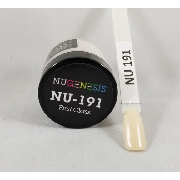 NUGENESIS Nail Color Dip Dipping Powder 1.5oz/jar - NU191 FIRST CLASS