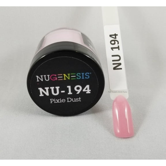 NUGENESIS Nail Color Dip Dipping Powder 1.5oz/jar - NU194 PIXIE DUST