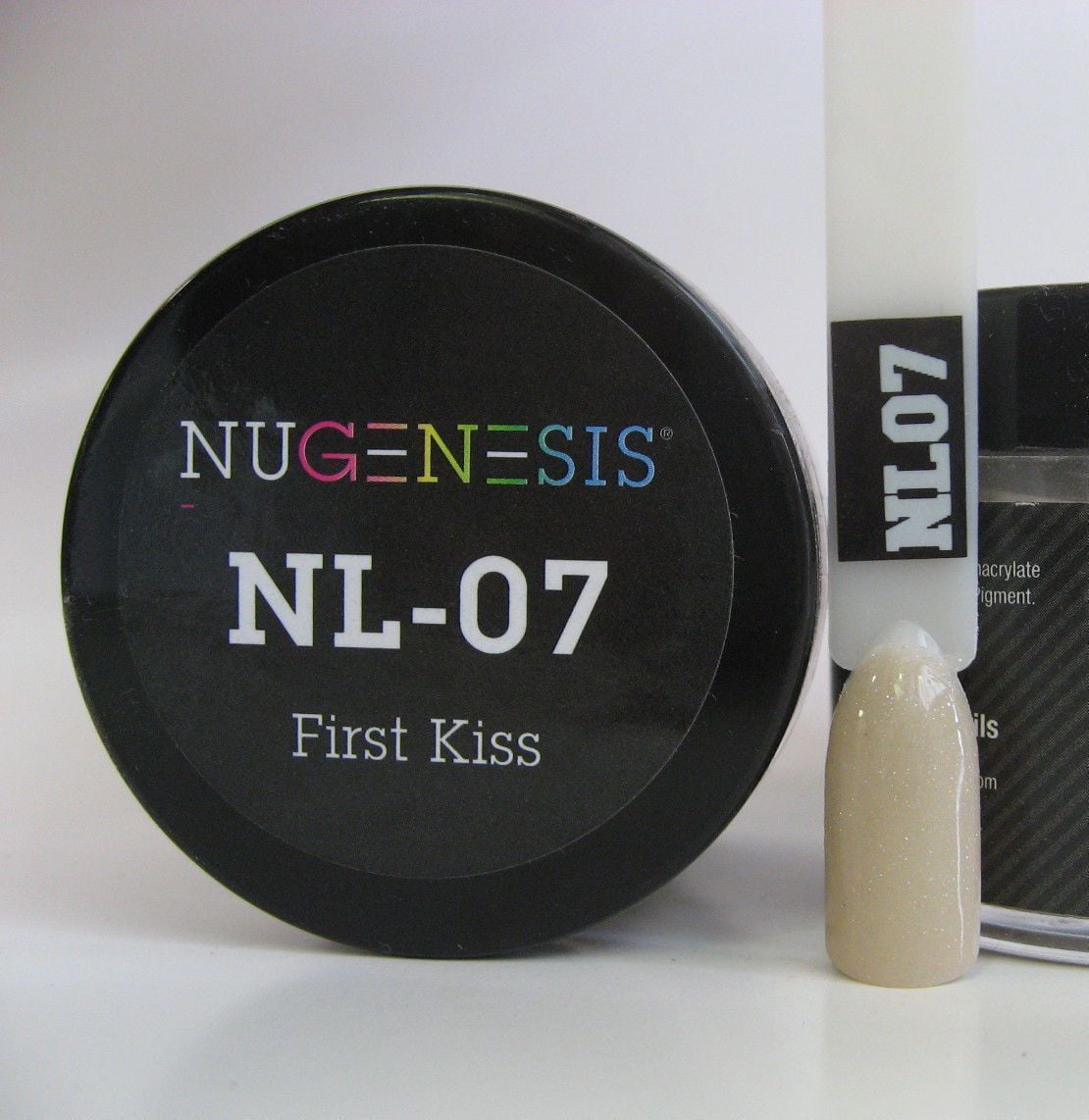 NUGENESIS Nail Color Dip Dipping Powder 1oz/jar - NL07 FIRST KISS