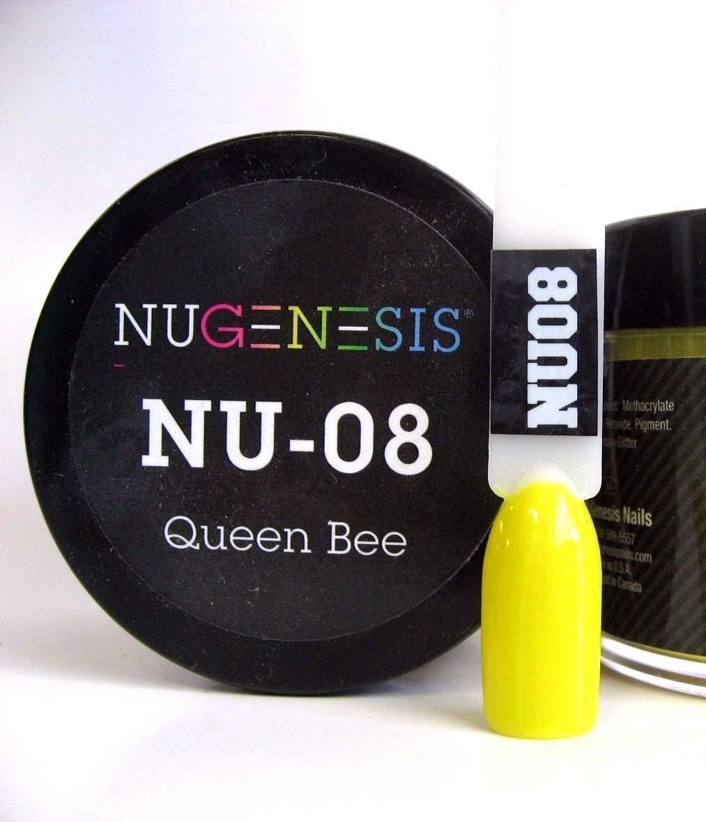 NUGENESIS Nail Color Dip Dipping Powder 1oz/jar - NU08 Queen Bee
