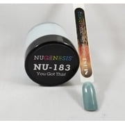 NUGENESIS مسحوق غمس لون الأظافر 1 أوقية / جرة - NU183 حصلت على هذا