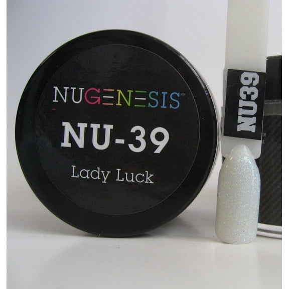 NUGENESIS Nail Color Dip Dipping Powder 1oz/jar - NU39 Lady Luck