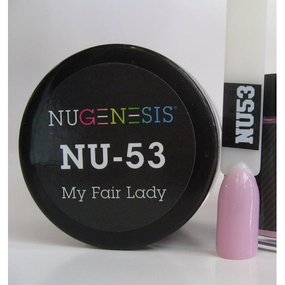 NUGENESIS Nail Color Dip Dipping Powder 1oz/jar - NU53 My Fair Lady