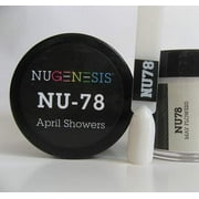 مسحوق غمس لون الأظافر NUGENESIS 1 أونصة/جرة - NU78 April Showers
