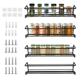  Yakaly Clear Acrylic Spice Drawer Organizer, Expandable 13 to  26 - 4 Tier 2 Sets(8 Pieces) In Drawer Seasoning Jars Insert, Drawer Spice  Rack for Kitchen Cabinet Drawer/Countertop : Home & Kitchen