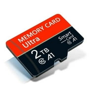 NUHUi Red Storage Card Plug And Play Data Storage 100MB/S High Speed Mini SD Card 2TB Gift