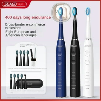 Brightline - Rechargeable Electric Toothbrush with 2