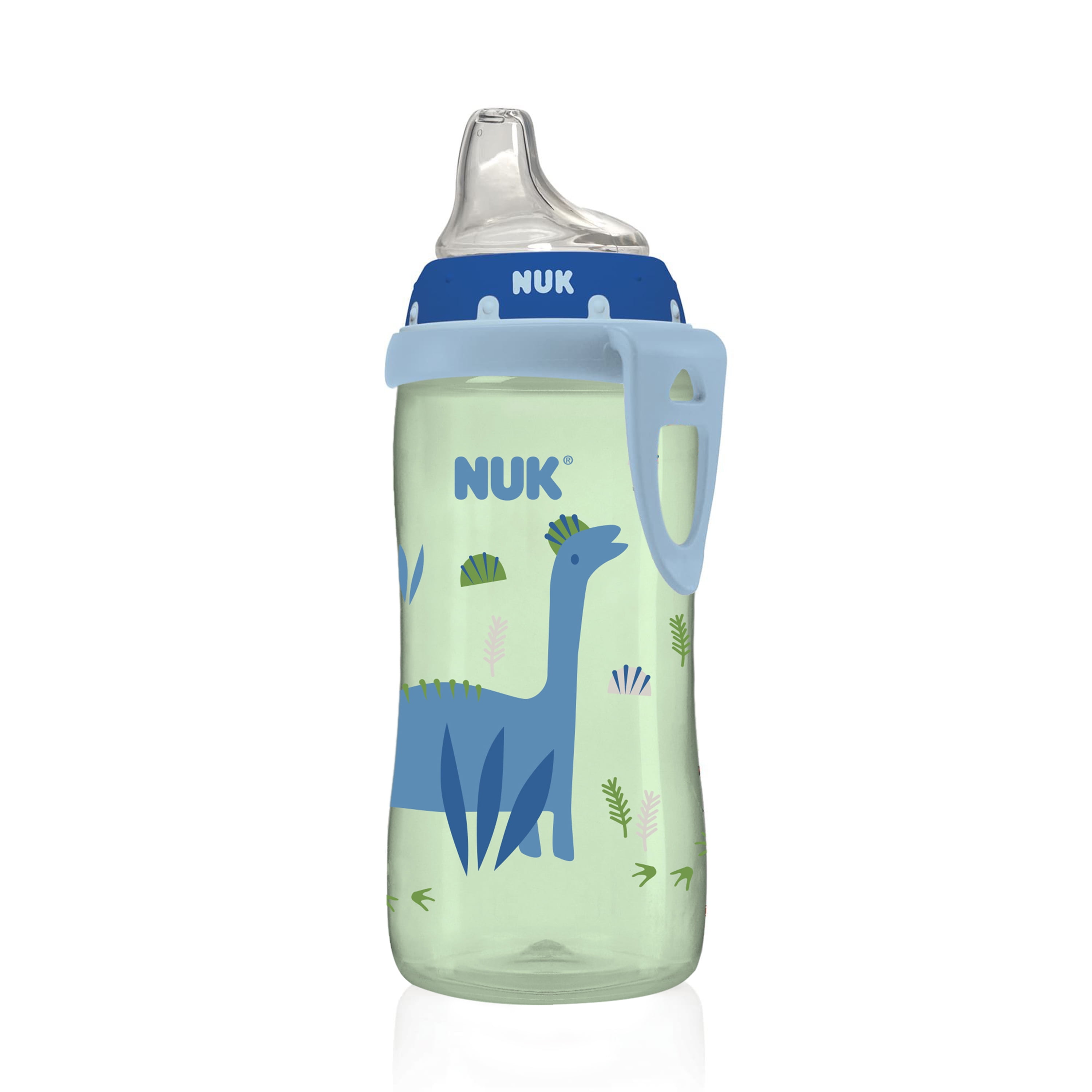 NUK Action Cup Toddler Cup with Chameleon Effect, 12+ Months, Colour  Changing, Twist Close Soft Drinking Straw, Leak-Proof, BPA-Free, Crocodile,  Green, 230 ml – BigaMart
