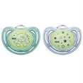 thumbnail image 1 of NUK Airflow Glow-in-the-Dark Pacifiers, 6-18 Months, 2-Pack, 1 of 8