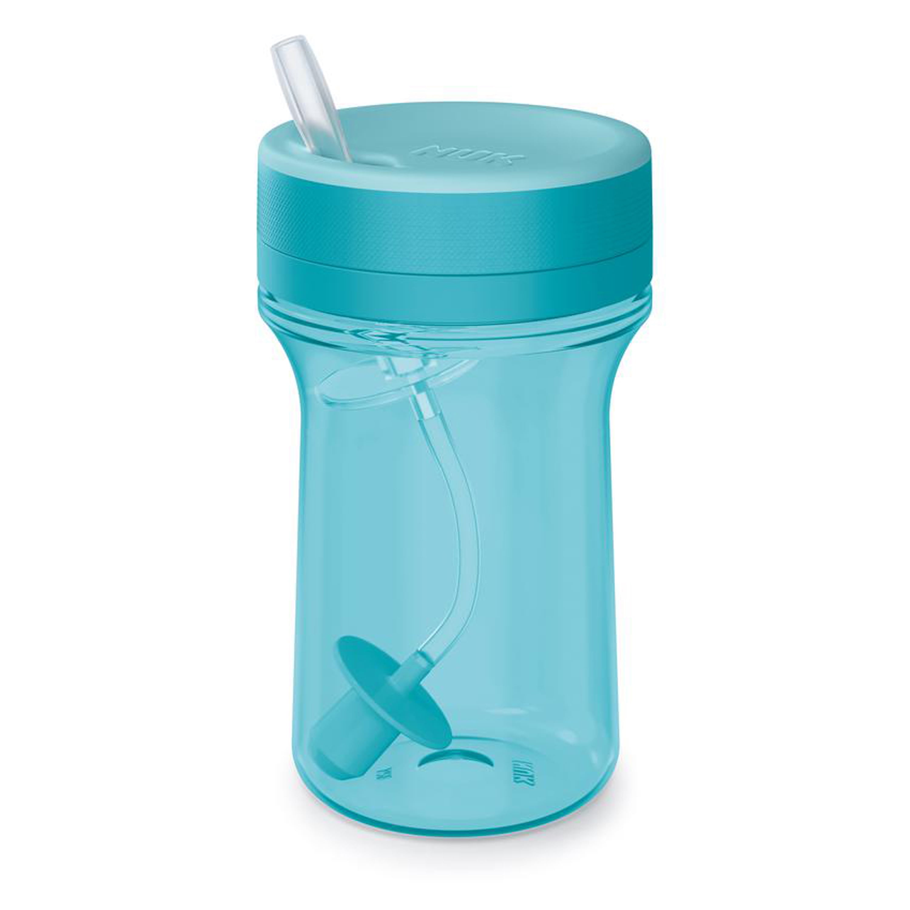 Nuk Learner Straw Cup, 10 oz - Toddler Cup with Soft Straw for Easy Drinking, 8 Months and Up