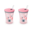 thumbnail image 1 of NUK Evolution Straw Cup, 8 oz, 2-Pack, 1 of 2
