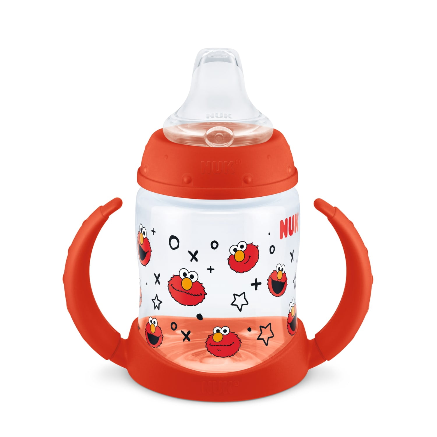 NUK Sesame Street Elmo First Choice Elmo Learner Toddler Sippy Cup, 5 oz, 1 Pack