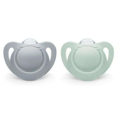 NUK For Nature Genuis Sustainable Pacifier Size 2 Neutral (6-18 Months)