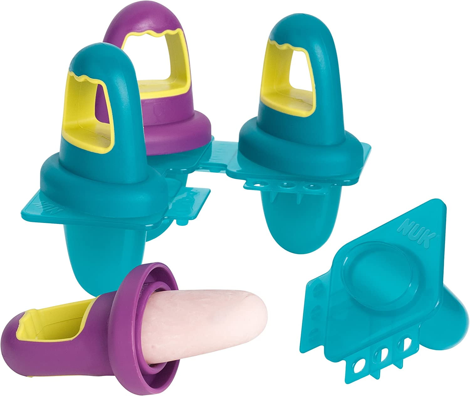 NUK Fresh Foods Baby Ice Lolly Moulds 4 EasyGrip Mini Ice Lollies