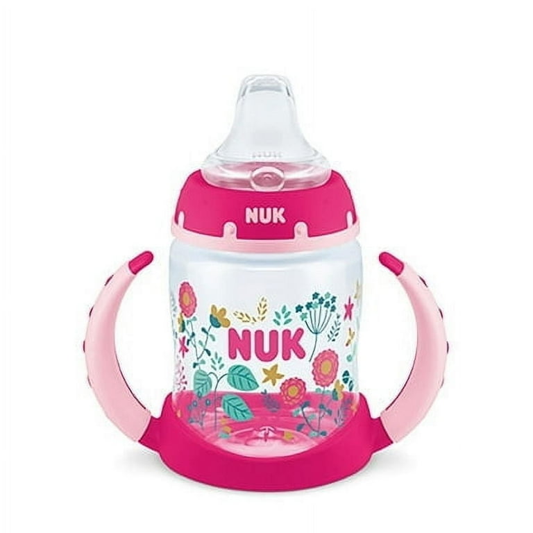 NUK Learner Cup, oz Soft Spout Sippy Cup, Pack, 6+ Months