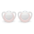 thumbnail image 1 of NUK Newborn Orthodontic Pacifiers, Girl, 0-2 Months, 2-Pack, 1 of 6