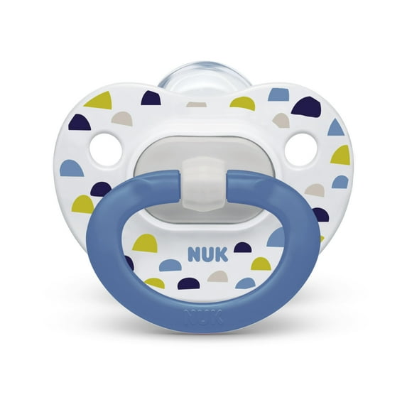 NUK Orthodontic Pacifier Value Pack, Boy, 0-6 Months, 3-Pack