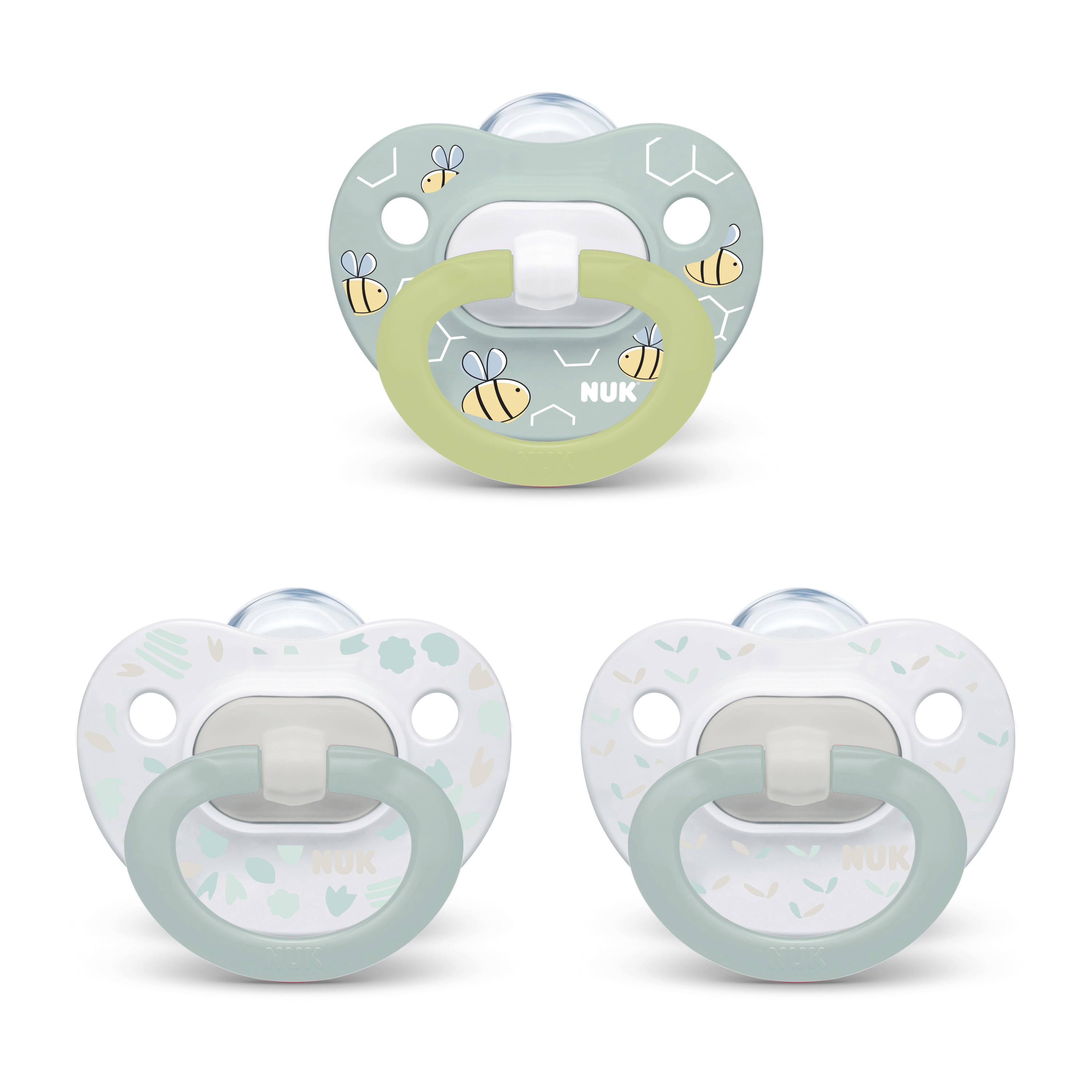 Philips AVENT Soothie Pacifiers, 3+ Months, Pink or Blue, 2 Counts