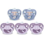 NUK Orthodontic Pacifiers, 6-18 Months, 5 Pack