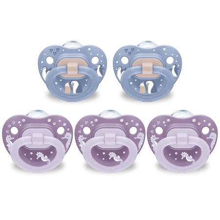 NUK Orthodontic Pacifiers, 6-18 Months, 5 Pack