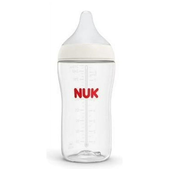 NUK Perfect Match Baby Bottle, Medium Flow, 8 fl oz, Single Bottle