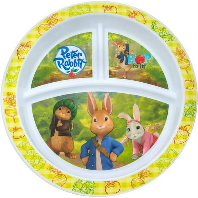 NUK Peter Rabbit Dinnerware Plate, BPA-Free