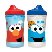 NUK® Sesame Street® Hard Spout Cup, 10 oz, 2 Pack, 12+ Months, Unisex